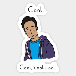 Community - Abed Nadir Sticker